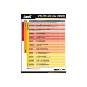 2EZ-Advantage Case Erector 15 CPM Spare Parts and Kits List Thumb