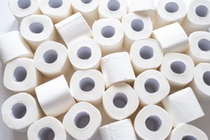 Use Hot Melt Glue to Seal Paper Towel and Toilet Tissue Cases