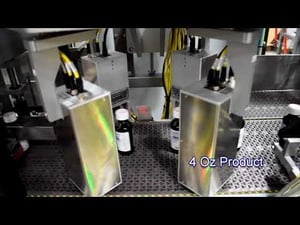 Alphapack HS System with Vision System for Serialized Medicine Bottles