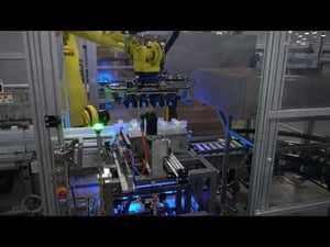 Combis Robotic DePalletizer Streamlining Production
