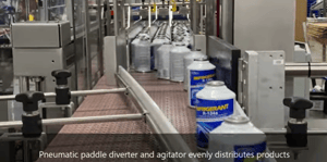 E2500 Drop Packer With Hot Melt Glue Case Sealer RSC Cases of Refrigerant