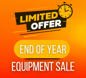 End of Year Sale Equipment Sale Drop Down
