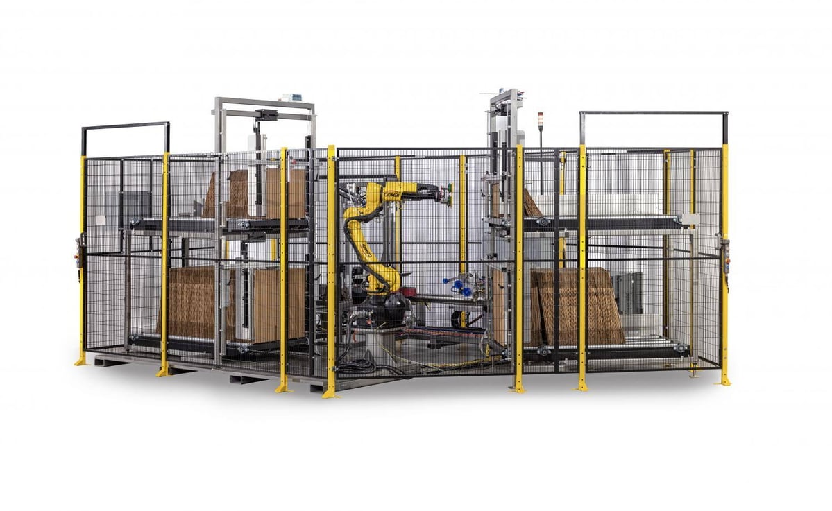 RCE Robotic Random Case Erector | Combi Packing Systems