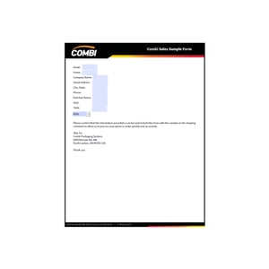 Sample Request Form